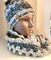 Winter Blue Hat and Infinity Scarf Set product 1